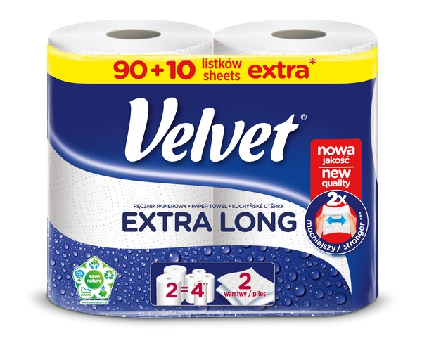 Ręcznik pap. kuch. (2) najdł. rolka Velvet